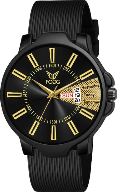Day And Date Display Analog Watch - For Men 1170-BLACK