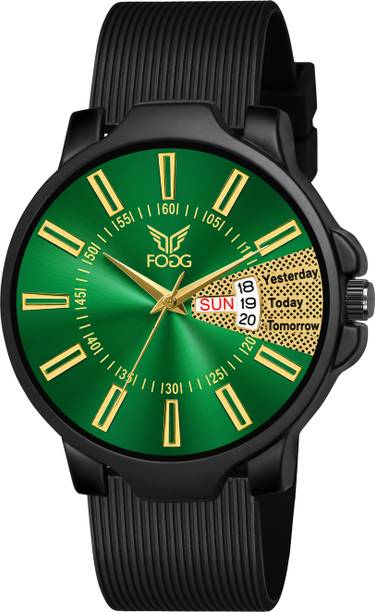 Day And Date Display Analog Watch - For Men 1170-GREEN