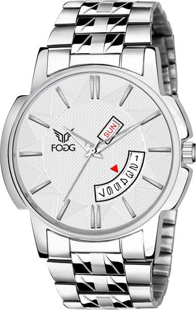 White Day and Date Analog Watch - For Men 2144-WH