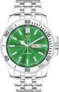 Day and Date Display Analog Watch - For Men 2154-Green
