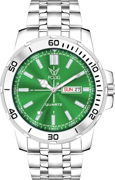 Day and Date Display Analog Watch - For Men 2154-Green