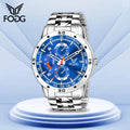 Analog Stainless Steel Wrist Watches for Men For Regular Daily Use Analog Watch - For Men 2156-Blue