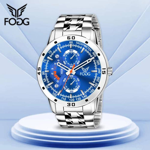 Analog Stainless Steel Wrist Watches for Men For Regular Daily Use Analog Watch - For Men 2156-Blue