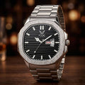 Big Dial Analog Watch - For Men 2158-Black