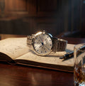 Day and Date Display Analog Watch - For Men 2160-Silver
