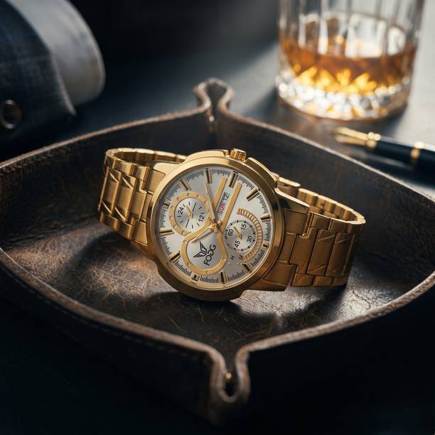 Day and Date Display Analog Watch - For Men 2164-SILVER