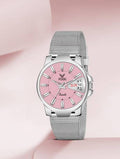 4047-PK Day and Date Analog Watch - For Women 4047-PK