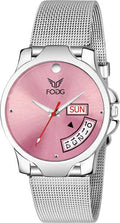 Day and Date Display Analog Watch - For Women 4057