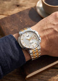 Day and Date Display Analog Watch - For Women 4520-Gold