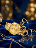 Day and Date Display Analog Watch - For Women 5092-GOLD
